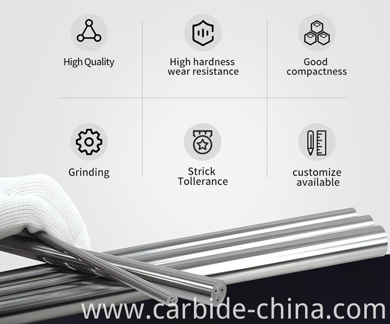 carbide rod.